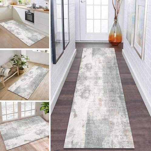 ZDYHMrj Teppich Läufer Flur rutschfest 100X100CM Grau Küchenteppich Waschbar Flurläufer Modern Teppichläufer, Korridor Teppich Läufer für Flur, Küche, Eingang, Wohnzimmer Schmutzfangteppich ZDYHMrj Teppich Läufer Flur rutschfest 100X100CM Grau Küchenteppich Waschbar Flurläufer Modern Teppichläufer, Korridor Teppich Läufer für Flur, Küche, Eingang, Wohnzimmer Schmutzfangteppich von ZDYHMrj
