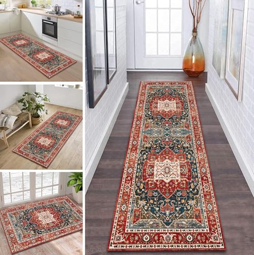 ZDYHMrj Teppich Läufer Flur rutschfest 110X400CM Tradition Küchenteppich Waschbar Flurläufer Modern Teppichläufer, Korridor Teppich Läufer für Flur, Küche, Eingang, Wohnzimmer Schmutzfangteppich ZDYHMrj Teppich Läufer Flur rutschfest 110X400CM Tradition Küchenteppich Waschbar Flurläufer Modern Teppichläufer, Korridor Teppich Läufer für Flur, Küche, Eingang, Wohnzimmer Schmutzfangteppich von ZDYHMrj
