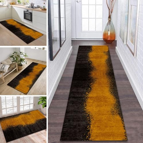 ZDYHMrj Teppich Läufer Flur rutschfest 120X400CM 3D-Abstraktion Küchenteppich Waschbar Flurläufer Modern Teppichläufer, Korridor Teppich Läufer für Flur, Küche, Eingang, Wohnzimmer Schmutzfangteppich ZDYHMrj Teppich Läufer Flur rutschfest 120X400CM 3D-Abstraktion Küchenteppich Waschbar Flurläufer Modern Teppichläufer, Korridor Teppich Läufer für Flur, Küche, Eingang, Wohnzimmer Schmutzfangteppich von ZDYHMrj