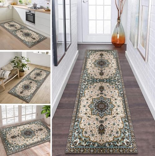 ZDYHMrj Teppich Läufer Flur rutschfest 120X400CM Tradition Küchenteppich Waschbar Flurläufer Modern Teppichläufer, Korridor Teppich Läufer für Flur, Küche, Eingang, Wohnzimmer Schmutzfangteppich ZDYHMrj Teppich Läufer Flur rutschfest 120X400CM Tradition Küchenteppich Waschbar Flurläufer Modern Teppichläufer, Korridor Teppich Läufer für Flur, Küche, Eingang, Wohnzimmer Schmutzfangteppich von ZDYHMrj