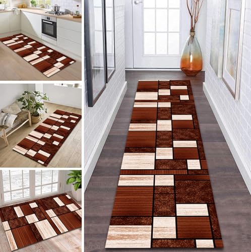 ZDYHMrj Teppich Läufer Flur rutschfest 120X500CM 3D Küchenteppich Waschbar Flurläufer Modern Teppichläufer, Korridor Teppich Läufer für Flur, Küche, Eingang, Wohnzimmer Schmutzfangteppich ZDYHMrj Teppich Läufer Flur rutschfest 120X500CM 3D Küchenteppich Waschbar Flurläufer Modern Teppichläufer, Korridor Teppich Läufer für Flur, Küche, Eingang, Wohnzimmer Schmutzfangteppich von ZDYHMrj