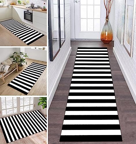 ZDYHMrj Teppich Läufer Flur rutschfest Küchen Teppich 90X160CM Schwarz Weiß Küchenteppich Küchenläufer Korridor Schlafzimmer Wohnzimmer Meterware Eingang ZDYHMrj Teppich Läufer Flur rutschfest Küchen Teppich 90X160CM Schwarz Weiß Küchenteppich Küchenläufer Korridor Schlafzimmer Wohnzimmer Meterware Eingang von ZDYHMrj