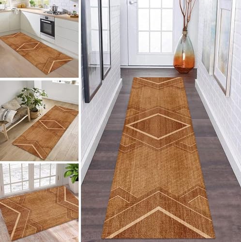ZDYHMrj Teppich Läufer Lang Flur Küche rutschfest Waschbar Küchenläufer 80X280CM Braun Teppichmatten Polyester Korridor Teppichläufer Flur Wohnzimmer Schlafzimmer Schmutzfangmatte Küchenteppich ZDYHMrj Teppich Läufer Lang Flur Küche rutschfest Waschbar Küchenläufer 80X280CM Braun Teppichmatten Polyester Korridor Teppichläufer Flur Wohnzimmer Schlafzimmer Schmutzfangmatte Küchenteppich von ZDYHMrj