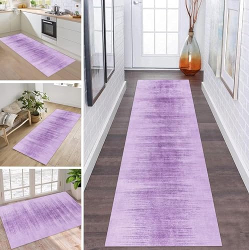 ZDYHMrj Teppich Läufer Lang Flur Küche rutschfest waschbar Korridor Tepiche Küchenläufer 120X140CM Lila Rosa Flurteppich Teppichmatten Meterware Kücheteppich Schlafzimmer Wohnzimmer Flurmatten ZDYHMrj Teppich Läufer Lang Flur Küche rutschfest waschbar Korridor Tepiche Küchenläufer 120X140CM Lila Rosa Flurteppich Teppichmatten Meterware Kücheteppich Schlafzimmer Wohnzimmer Flurmatten von ZDYHMrj