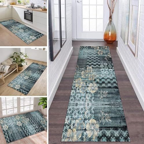 ZDYHMrj Teppich Läufer Lang Flur Küche rutschfest waschbar Teppichmatten 3D Blume Küchenteppich Küchenläufer 40X200cm Teppichläufer Schlafzimmer Meterware Eingangstürmatte Wohnzimmer Flurläufer ZDYHMrj Teppich Läufer Lang Flur Küche rutschfest waschbar Teppichmatten 3D Blume Küchenteppich Küchenläufer 40X200cm Teppichläufer Schlafzimmer Meterware Eingangstürmatte Wohnzimmer Flurläufer von ZDYHMrj