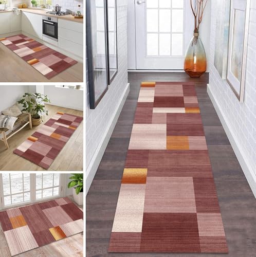 ZDYHMrj Teppich Läufer Lang Küche Flur Teppichläufer rutschfest Waschbar Küchenläufer Teppichmatten Rot Flurmatten 60X160CM Schmutzfangmatte Meterware Schlafzimmer Wohnzimmer Esszimmer Küchenteppich ZDYHMrj Teppich Läufer Lang Küche Flur Teppichläufer rutschfest Waschbar Küchenläufer Teppichmatten Rot Flurmatten 60X160CM Schmutzfangmatte Meterware Schlafzimmer Wohnzimmer Esszimmer Küchenteppich von ZDYHMrj