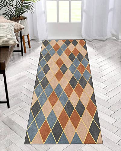 ZDYHMrj Teppich Läufer rutschfest Bunt Meterware Küchenläufer Korridor Teppich Läufer Waschbar Modern Schlafzimmer Wohnzimmer Breite 40cm/ 50cm/ 60cm/ 70cm/ 80cm/ 90cm/ 100cm/ 120cm ZDYHMrj Teppich Läufer rutschfest Bunt Meterware Küchenläufer Korridor Teppich Läufer Waschbar Modern Schlafzimmer Wohnzimmer Breite 40cm/ 50cm/ 60cm/ 70cm/ 80cm/ 90cm/ 100cm/ 120cm von ZDYHMrj