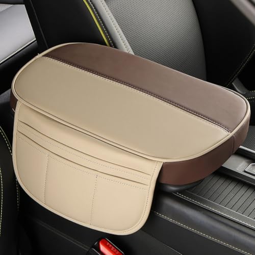 ZDYTPATX Auto Armlehne Box Polster FüR C3 C5 C5-Aircross C6 C8 DS3 DS4 DS5, Mittelarmlehne Schutzabdeckung Armlehnen Mat Mit Aufbewahrungstasche ZubehöR, Off-White + Gray ZDYTPATX Auto Armlehne Box Polster FüR C3 C5 C5-Aircross C6 C8 DS3 DS4 DS5, Mittelarmlehne Schutzabdeckung Armlehnen Mat Mit Aufbewahrungstasche ZubehöR, Off-White + Gray von ZDYTPATX