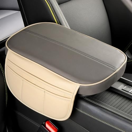ZDYTPATX Auto Armlehne Box Polster FüR Cupra Terramar 2024 2025, Mittelarmlehne Schutzabdeckung Armlehnen Mat Mit Aufbewahrungstasche ZubehöR, Gray + Off-White Side ZDYTPATX Auto Armlehne Box Polster FüR Cupra Terramar 2024 2025, Mittelarmlehne Schutzabdeckung Armlehnen Mat Mit Aufbewahrungstasche ZubehöR, Gray + Off-White Side von ZDYTPATX