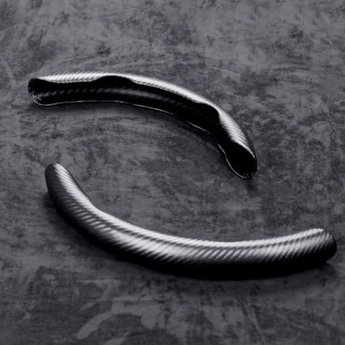 ZDYTPATX Auto Lenkrad Abdeckung FüR Sorento 2003-2009, Segmentierter Anti Rutsch Lenkradschoner Lenkradschutz Zubehor Universal,Black von ZDYTPATX
