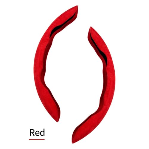 ZDYTPATX Auto Lenkrad Abdeckung FüR X5 X5M E53 E70 F15 G05 F95, Segmentierter Anti Rutsch Lenkradschoner Lenkradschutz Zubehor Universal,Suede Red ZDYTPATX Auto Lenkrad Abdeckung FüR X5 X5M E53 E70 F15 G05 F95, Segmentierter Anti Rutsch Lenkradschoner Lenkradschutz Zubehor Universal,Suede Red von ZDYTPATX