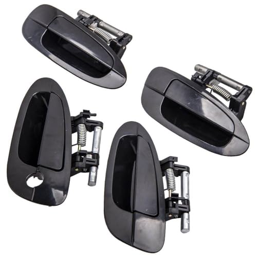 ZDcvfmhqb 4pcs schwarzer Außentürgriff vorne nach hinten links rechts kompatibel mit 2006 2006 Altima -Modelle passt die Teilenummer 826068J009 von ZDcvfmhqb