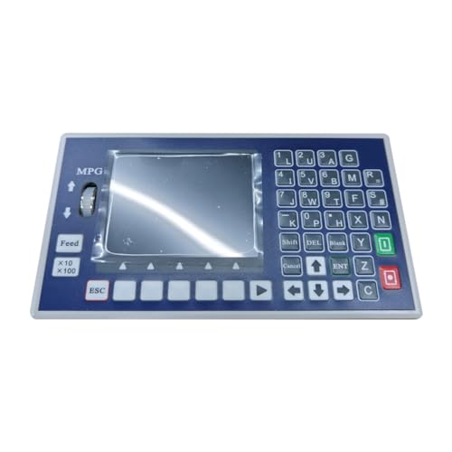 ZDdp 3-Achsen-USB-G-Code-Bewegungsregler mit MPG-Einstellbarer Geschwindigkeit, programmierbarer Servo/Schritt-Controller für CNC-Router, einfache Installation, einfach zu bedienen von ZDdp