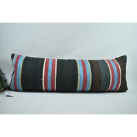 Antikes Kelimkissen/12x36 cm Kelim Kissen Altes Deko Sofakissen Code 1918 von ZDkilimpillow