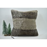 Boho Kelim Kissen/Dekoratives Kelim-Kissenbezug 14x14 cm Stammeskissen Dekokissen 2693 von ZDkilimpillow