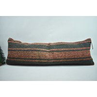 Boho Kissen/Kelim Dekokissen 12x36 Kissenbezug Code 1949 von ZDkilimpillow