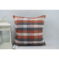 Dekokissen/Bio-Kissen Handgemachtes Sofakissen Couchkissen Eckkissen 16x16 Kissenbezug Code 13711 von ZDkilimpillow