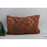 Ethno Kissen/Handgemachtes Großes Sofa Dekoratives Dekokissen 12x20 cm Code 5309 von ZDkilimpillow