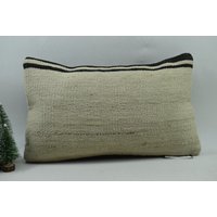 Handgefertiges Kelim Kissen/Dekokissen 12x20 Kissenbezug cm Code 5138 von ZDkilimpillow