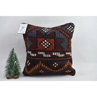 Haus Deko Kissen/Couch Kelim 16x16 cm Stammeskissen Kissenbezug Code 12979 von ZDkilimpillow