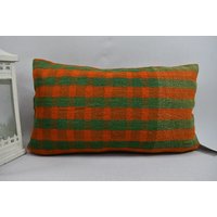 Kelim Kissenbezug/Kelimkissen Wollkissen 12x20 Code 5369 von ZDkilimpillow