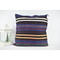 Sofa Kelim Kissen/Ethno Kissenbezug Azteken Ecke Boho 24x24 Code 1720 von ZDkilimpillow