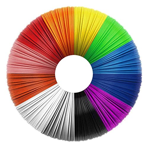 ZEACCT 3D Stift Filament PLA 3D Drucker Filament Kein Verstopft & Blase 20 Farben Insgesamt 328ft, je 5M – 3D Pen PLA Filament 1,75mm Kompatibel mit Allen 1,75mm-Druckern ZEACCT 3D Stift Filament PLA 3D Drucker Filament Kein Verstopft & Blase 20 Farben Insgesamt 328ft, je 5M – 3D Pen PLA Filament 1,75mm Kompatibel mit Allen 1,75mm-Druckern von ZEACCT