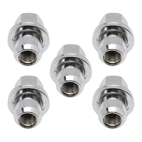 ZEALfix 5 x Alu-Radmuttern kompatibel mit Defender L663 Discovery 3 4 5 LR068126 RRD500510, Auto-Radmuttern aus Edelstahl für Range Rover L322 L405 Range Rover Sport L320 L494, Discovery-Zubehör von ZEALfix