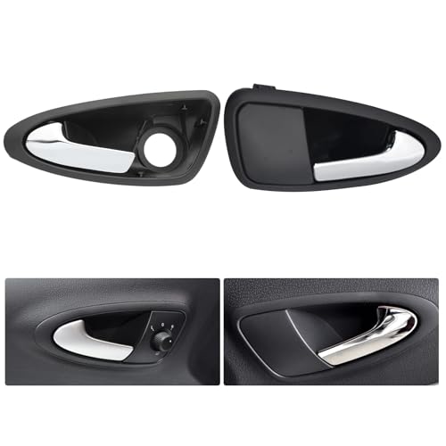 ZEALfix 1 par Innen Türgriff Kompatibel mit Seat Ibiza 6J, 6J1837113A Autoinnentürgriffe Innentürgriff für Ibiza 2009-2017 vorne links&vorne rechts von ZEALfix