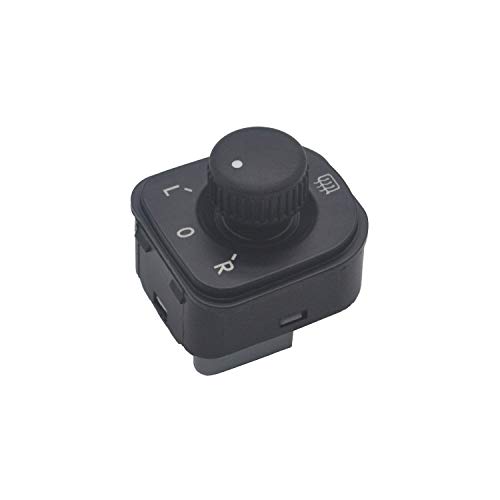 ZEALfix Elektrischer Einstellknopf Seitenspiegel Steuerschalter 1K0959565H Golf 5 Jetta MK5 Pessat SHARAN TIGUAN 1K0959565K 1K0959565F von ZEALfix