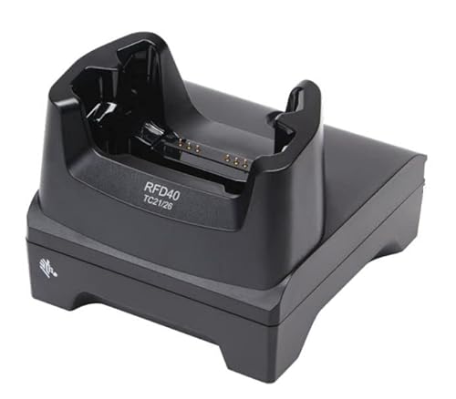 ZEBRA RFD40, 1 Device Slot/0 Toaster Slots, Charge Only, W126146652 (Toaster Slots, Charge Only Cradle with Support for TC21/26. Requires Power Supply (PWR-BGA12V50W0WW), DC) von ZEBRA