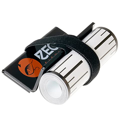 Zeck Predator Ruler 140x8cm - Maßband für Fische, Fischmaßband zum Spinnfischen, Angeltool zum Messen von Raubfischen von ZECK