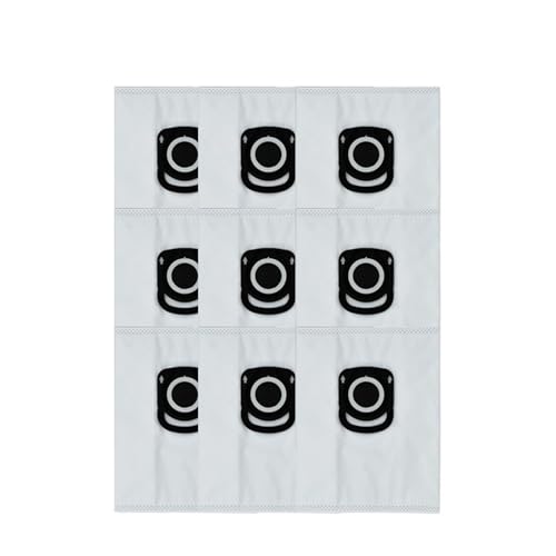 ZECKJVTD Staubsaugerteile Staubbeutel Staubsaugerbeutel, Kompatibel for Rowenta, X-Trem Power Compact Power RO64Xx RO63Xx RO68Xx RO39Xx ZR200520(9pcs) von ZECKJVTD