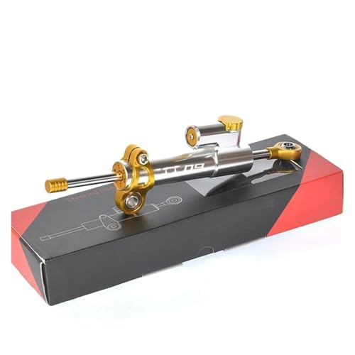 ZEEBQHKLW Motorradlenker Stabilisator FÜR Y&amaha MT09 MT-09 2013-2023 2021 2022 Motorrad Einstellbare Lenkung Stabilisieren Dämpfer Sicherheitssteuerhalterung Montagesatz(16) von ZEEBQHKLW