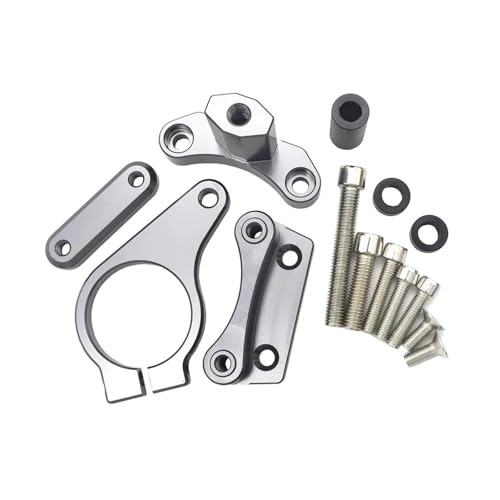 ZEEBQHKLW Motorradlenker Stabilisator Für CBR650F CBR 650F CBR650 F 2014 2015 2016 2017 2018 2019 Motorrad Lenkung Stabilisator Dämpfer Montagehalterung Kit(3) von ZEEBQHKLW