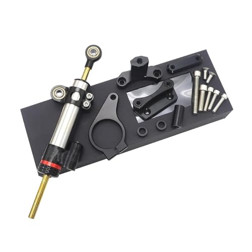 ZEEBQHKLW Motorradlenker Stabilisator Für CBR650F CBR 650F CBR650 F 2014 2015 2016 2017 2018 2019 Motorrad Lenkung Stabilisator Dämpfer Montagehalterung Kit(7) von ZEEBQHKLW