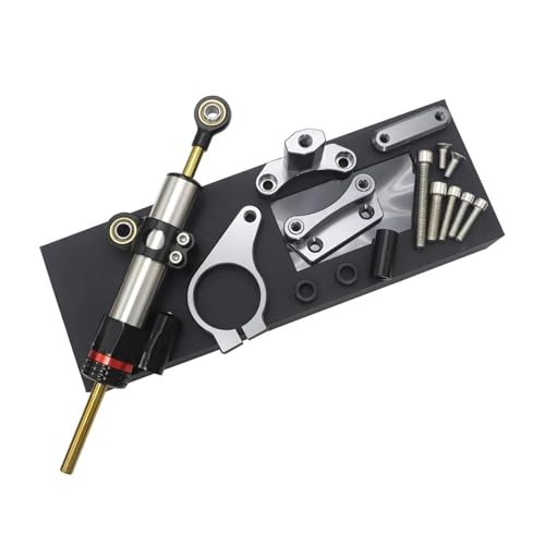 ZEEBQHKLW Motorradlenker Stabilisator Für CBR650F CBR 650F CBR650 F 2014 2015 2016 2017 2018 2019 Motorrad Lenkung Stabilisator Dämpfer Montagehalterung Kit(8) von ZEEBQHKLW