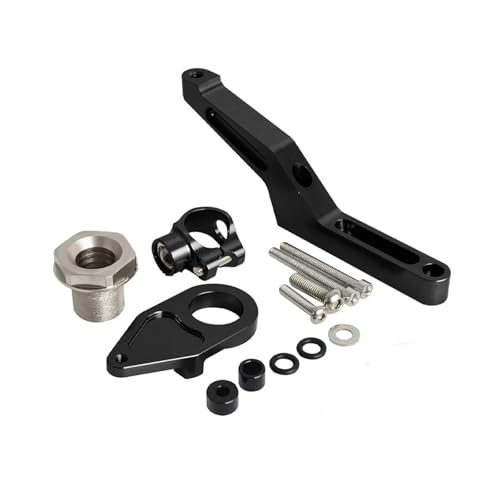 ZEEBQHKLW Motorradlenker Stabilisator Für Kawasaki Für Ninja ZX-6R 2009-2024 2025 Lenkungsdämpfer Motorrad Lenkungsdämpfer Stabilisator(2) von ZEEBQHKLW