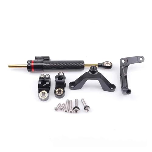 ZEEBQHKLW Motorradlenker Stabilisator Für Kawasaki ZX6R 636 2023 2024 Motorrad Lenkung Stabilize Dämpfer Stoßdämpfer Halterung Kit(5) von ZEEBQHKLW