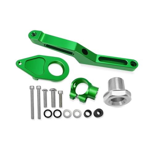 ZEEBQHKLW Motorradlenker Stabilisator Für Ninja ZX-6R ZX6R 2024, ZX 6R 2009-2024 2025 Motorrad Stabilisator Lenkung Dämpfer Halterung(2) von ZEEBQHKLW