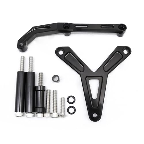 ZEEBQHKLW Motorradlenker Stabilisator Für Y&amaha Für Tracer 900 GT 9GT 2021 2022 2023 2024 Lenkungsdämpfer Stabilisator Halterung Kit von ZEEBQHKLW