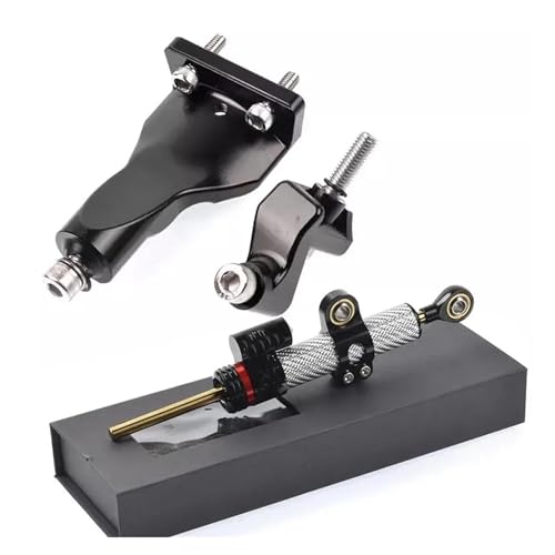 ZEEBQHKLW Motorradlenker Stabilisator Für Y&amaha R25 R3 2021-2024 Motorrad Vorderrad Lenkung Dämpfer Basis Stabilisator Lenkung Stoßdämpfer Montage Halterung Stützsatz(22) von ZEEBQHKLW