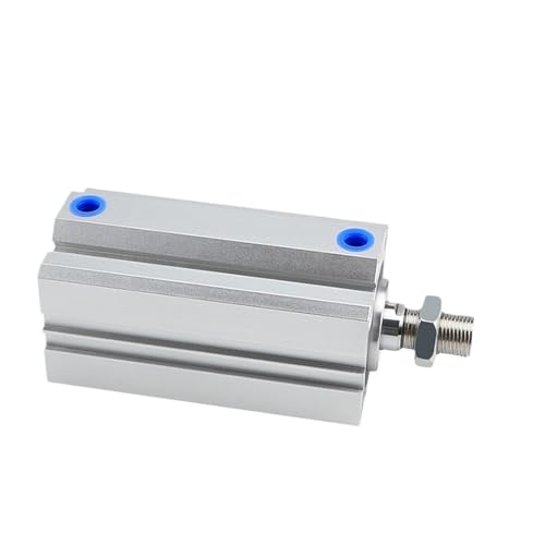 Pneumatischer Luftzylinder SDA-SB-Außengewinde mit Magnet-Pneumatikzylinder, kompakter doppeltwirkender dünner Zylinder SDA12, SDA16, SDA20, SDA25, SDA32 ( Color : Stroke 100mm , Size : Bore 50mm ) von ZEEGII