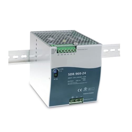 hutschienen-netzteil SDR-960-24 960 W industrielles 220 V AC zu DC 24 V 40 A 48 V 20 A DIN-Schienen-Netzteil mit PFC von ZEEGII