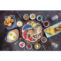 Keramik Snack Servierplatte, Frühstücks-Set, Lebensmittelechte Schale Und Teller, Geschirr Set, Für Tapas, Nussschalen, Meze von ZEEMRusticHomeDecor