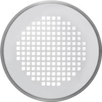 Designgitter clrf/tva Torino Edelstahl dn 160 - Zehnder von ZEHNDER