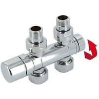 Group Deutschland Anschluss-Armatur Set u M30x1,5 Eck- oder Durchgangsform, weiß 839171 - Zehnder von ZEHNDER