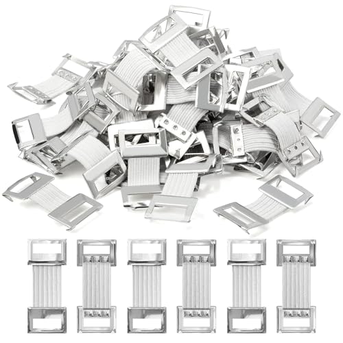 Verbandschnalle Elastische, 100 Pcs Elastic Bandage Clips Verbandklammern Ersetzen Bandage Wrap Clips Mullbinden klammern Clips für Verschiedene Arten Bandagen von ZEIEYA