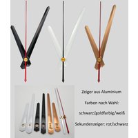 Zeigersatz 11 cm - Schwarz Weiß Gold 110 Mm Aus Aluminium Für Diy Wanduhr Tischuhr Reparatur Kompatibel Uhrzeiger Set Kaufen Zeigersatz 11 cm - Schwarz Weiß Gold 110 Mm Aus Aluminium Für Diy Wanduhr Tischuhr Reparatur Kompatibel Uhrzeiger Set Kaufen von ZEIGERZEIT