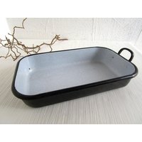 Vintage Auflaufform Bräter Emaille Landhaus Vintage Auflaufform Bräter Emaille Landhaus von ZEITJUWELEN